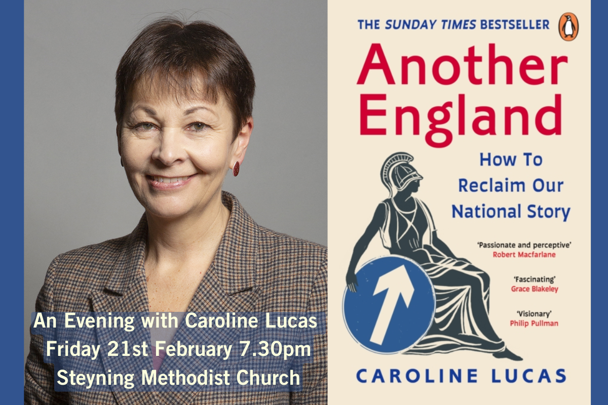 An Evening with Caroline Lucas for ANOTHER ENGLAND