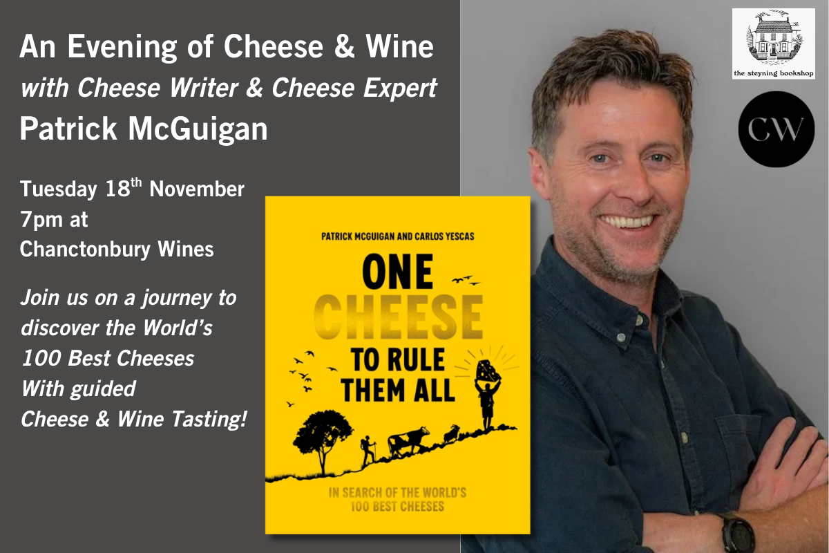 ‘One Cheese to Rule Them All’: An Evening of Cheese & Wine with Patrick Mcguigan
