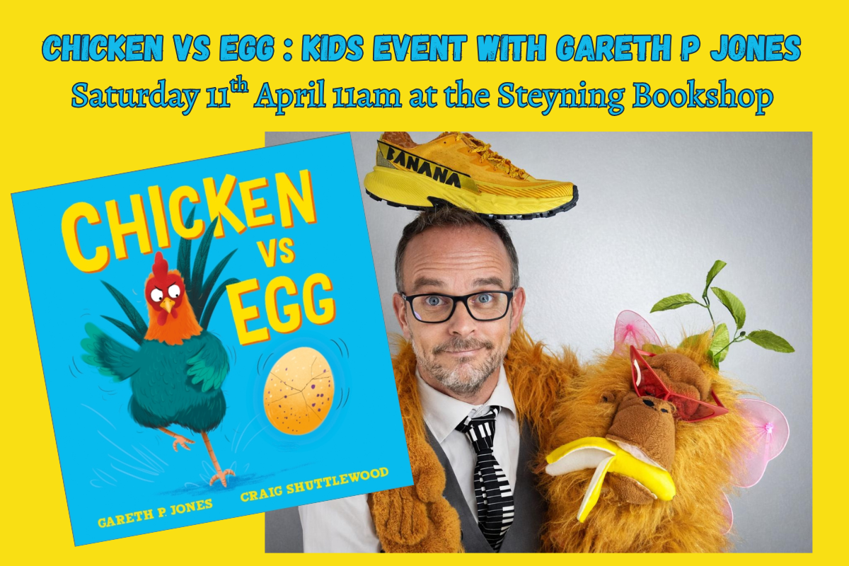 CHICKEN VS EGG: KIDS EVENT with GARETH P JONES