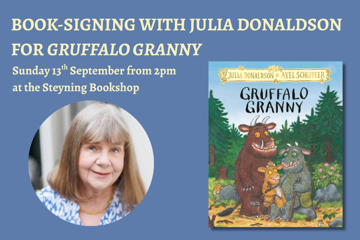 Book-Signing with Julia Donaldson for GRUFFALO GRANNY