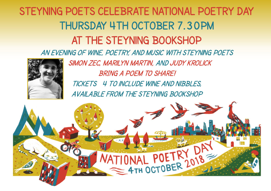 National poetry day event FB WEBSITE National poetry day