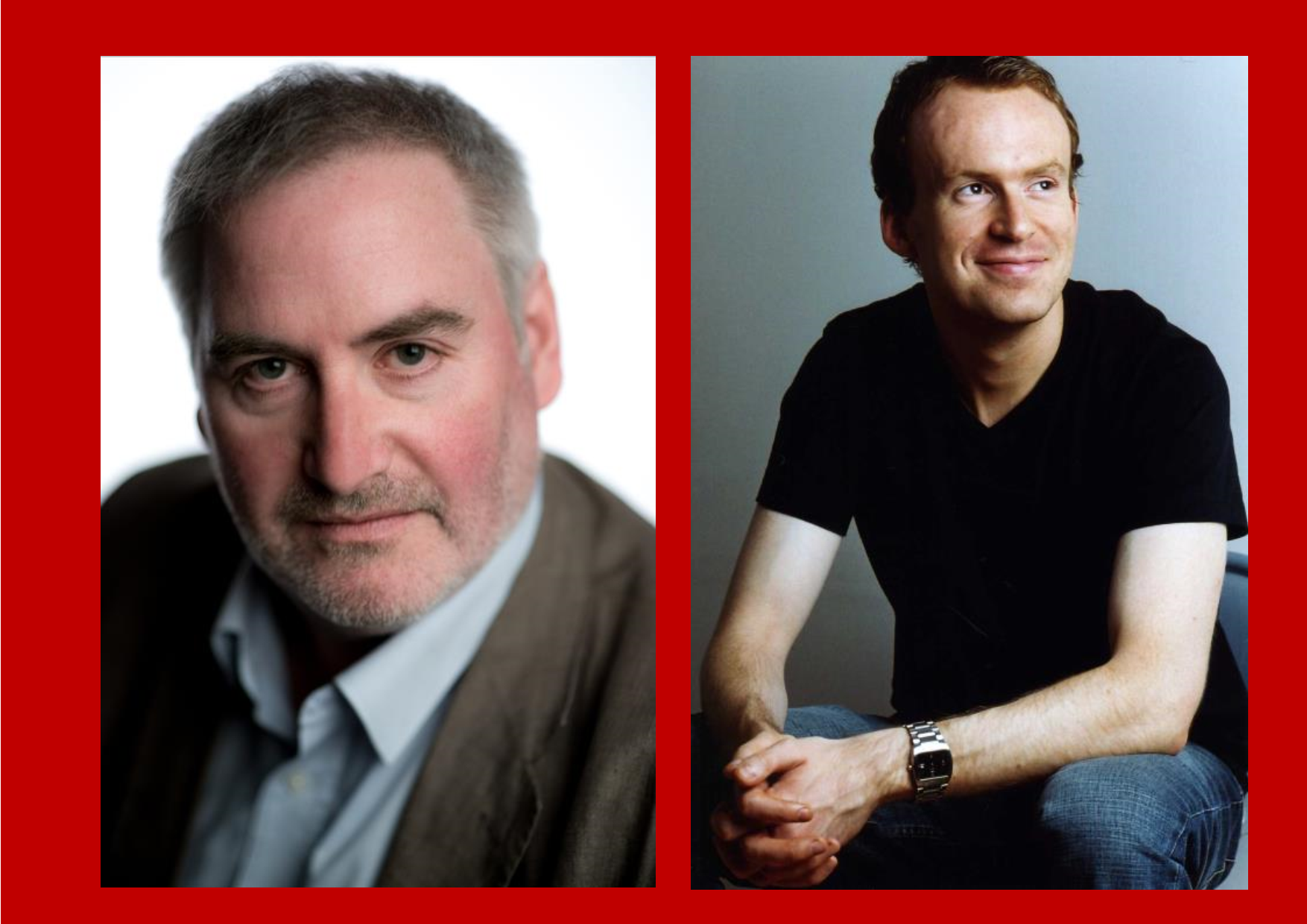 Chris Riddell and Matt Haig Chris Riddell and Matt Haig
