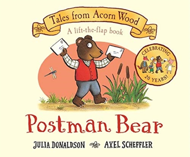 Postman Bear 20th Anniversary Edition Board Book